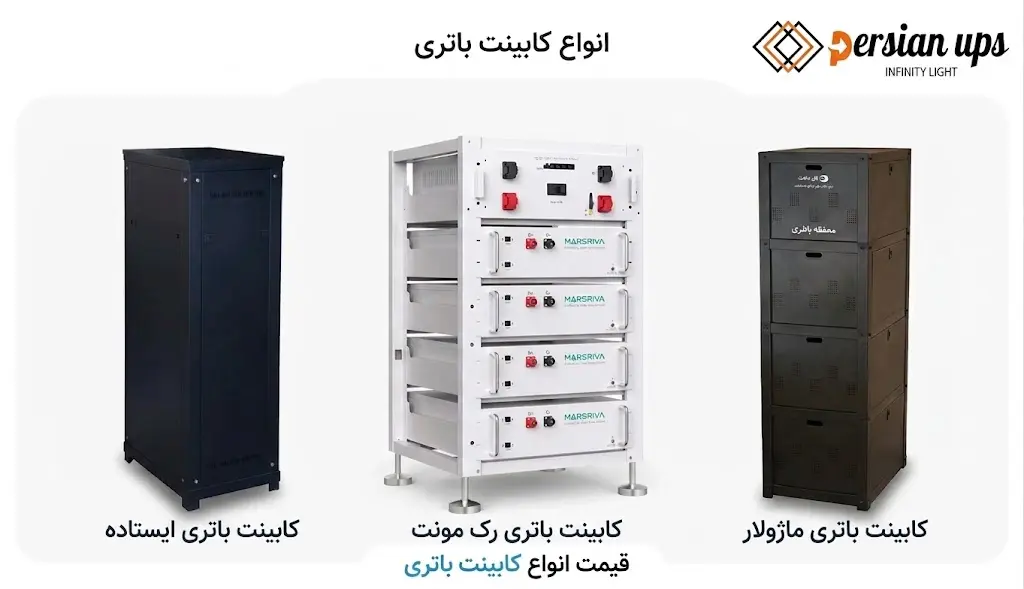 انواع کابینت باتری